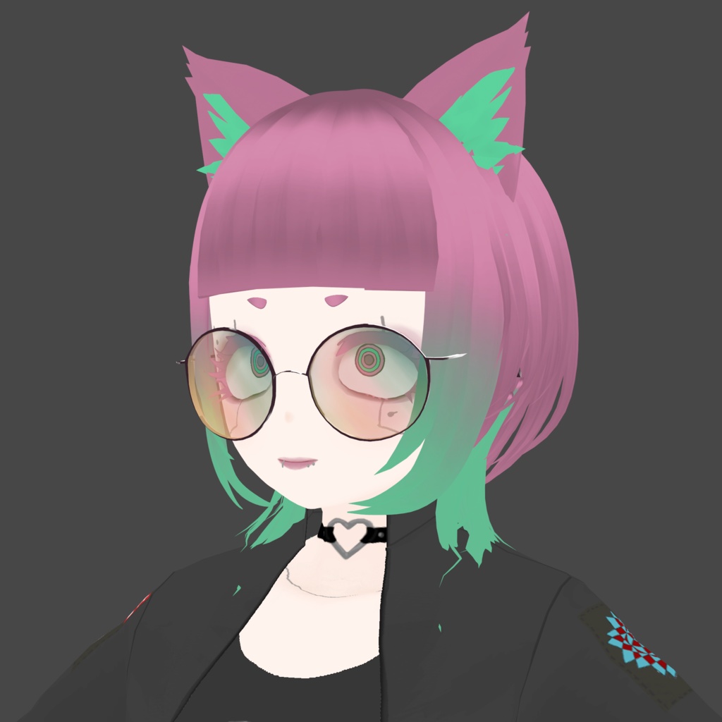 みおメガネ＆耳セット