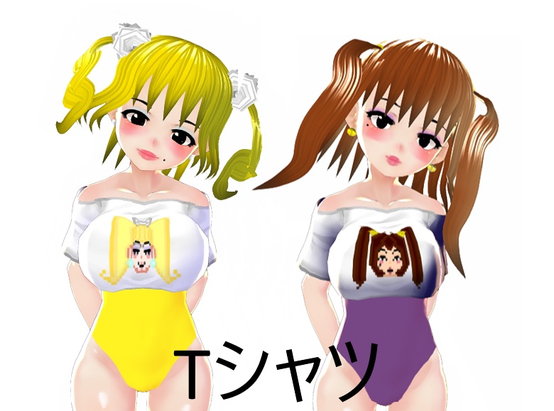 【VRoid】Tシャツ