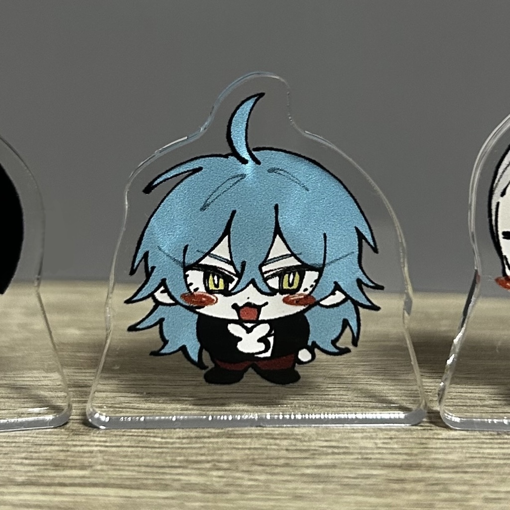 二次創作 自立ミニアクリルスタンド【ak】