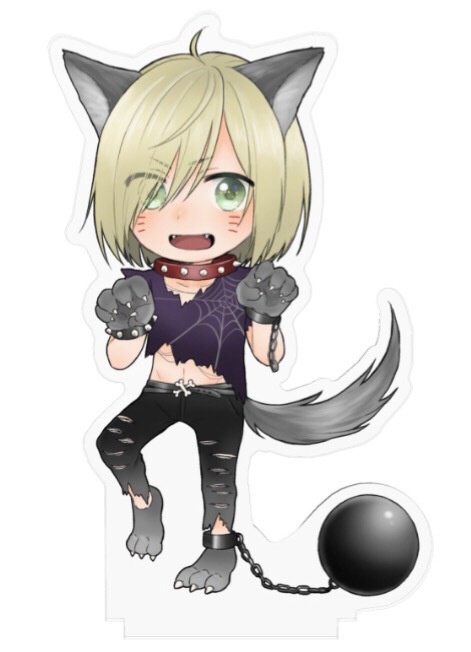 【ユーリ】勇利/ユリオ*ハロウィン風アクリルフィギュア