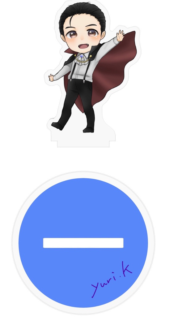 【ユーリ】勇利/ユリオ*ハロウィン風アクリルフィギュア