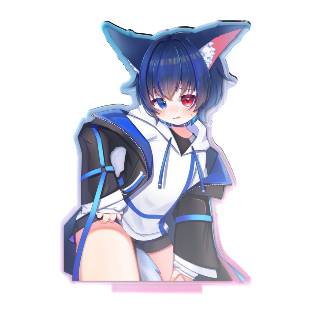 蒼雨アオイ アクスタ(オーロラ)