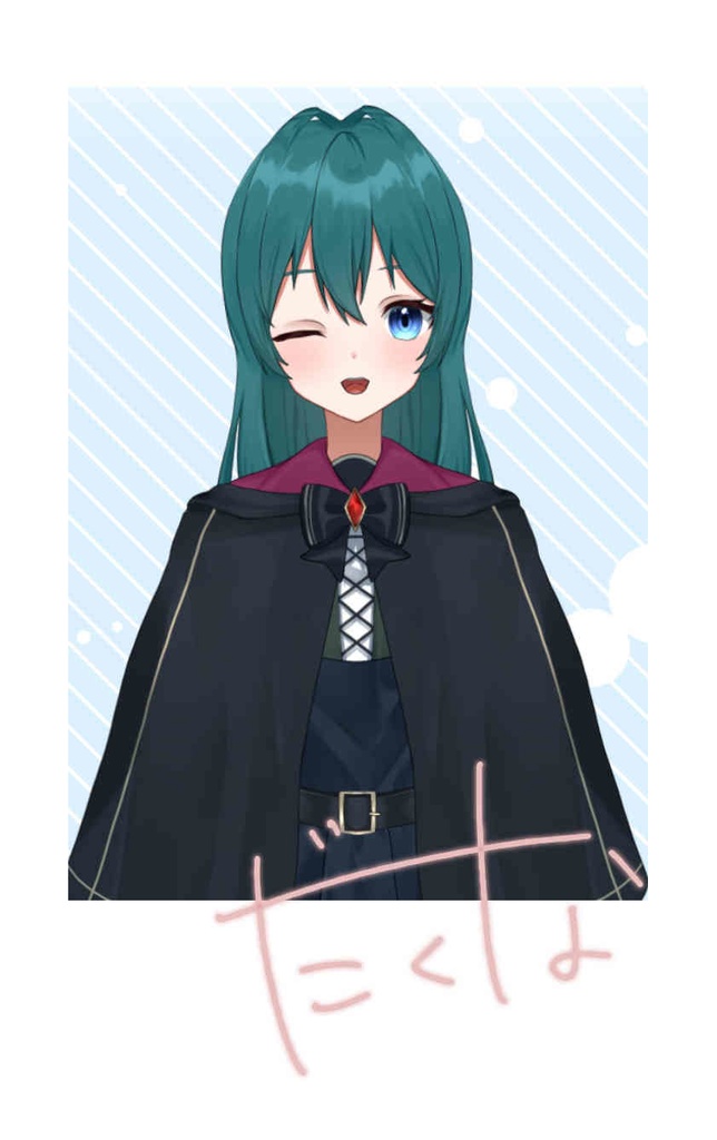 【Live2D記念グッズ】チェキ風カード2種セット