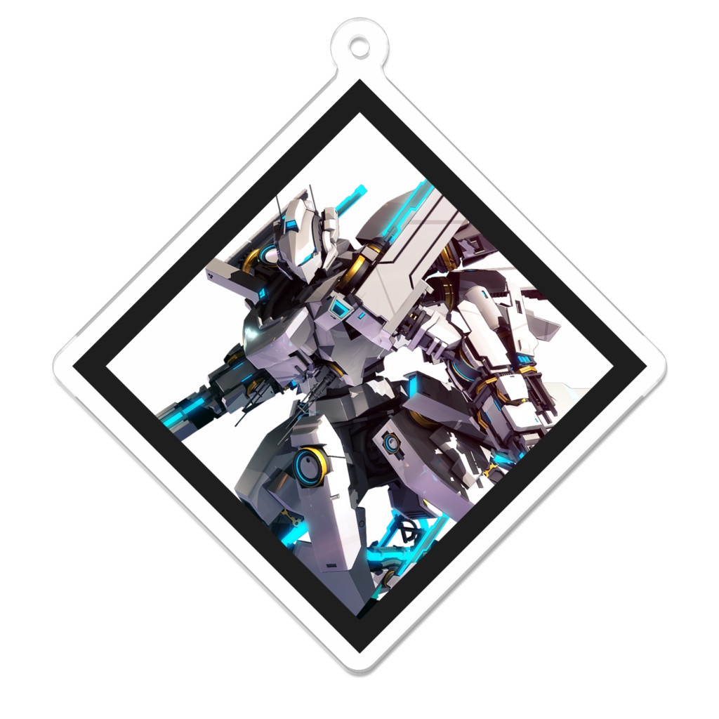 アクリルキーホルダー01 (Acrylic keyring)