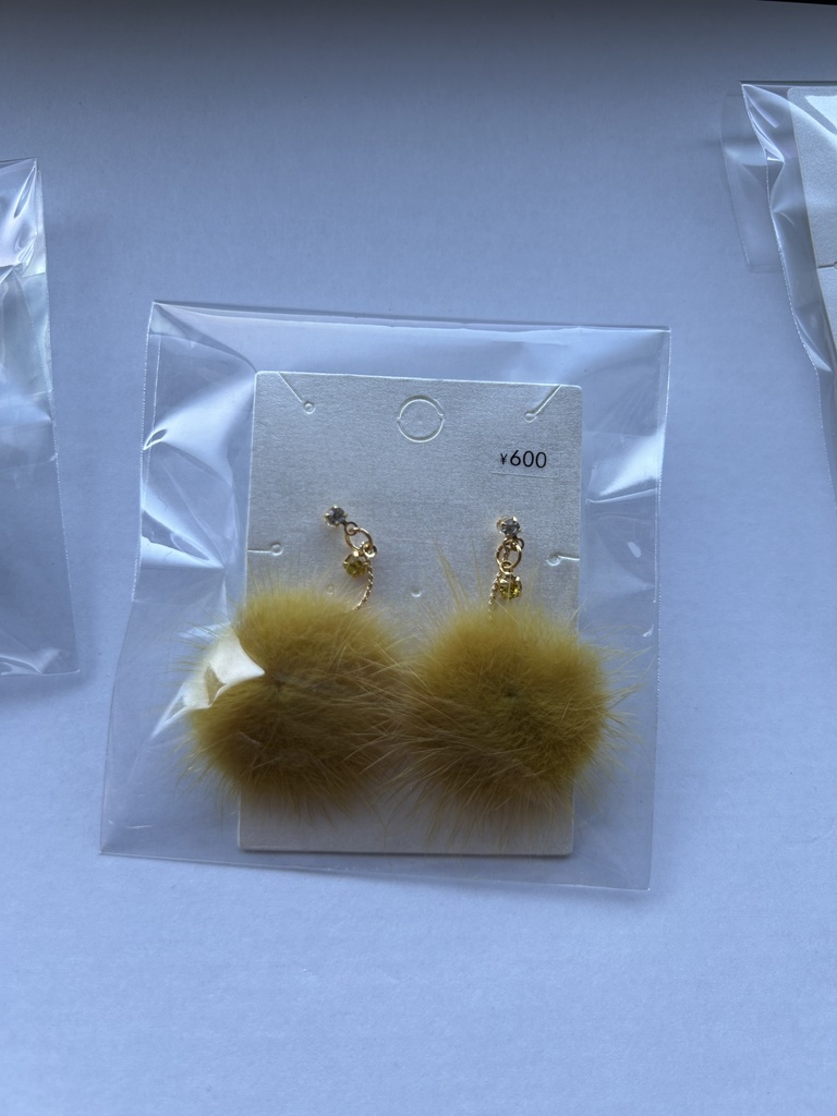 冬素材ピアス(シンプル)②