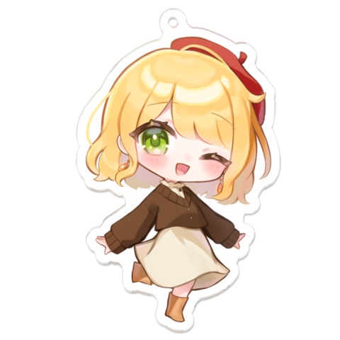 【再販！】とろっぽミニキャラ🍎アクリルキーホルダー