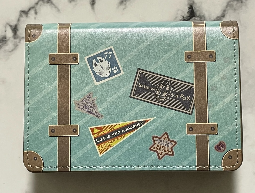 狐狂いな旅行者のトランク 名刺ケース