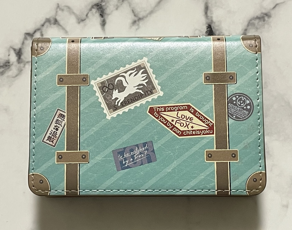 狐狂いな旅行者のトランク 名刺ケース