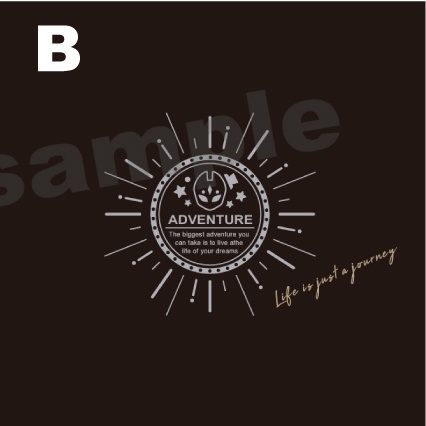 グリッター入り ラメ・ブラックboxバック