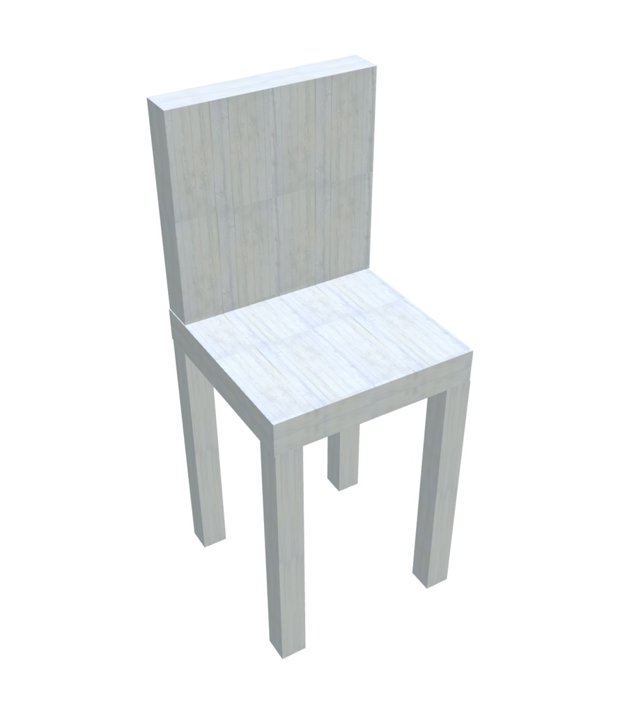 白い椅子&テーブルset