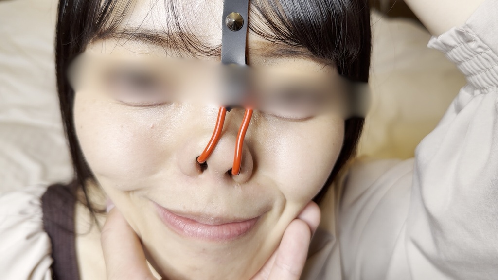 あかりさんに顔責め