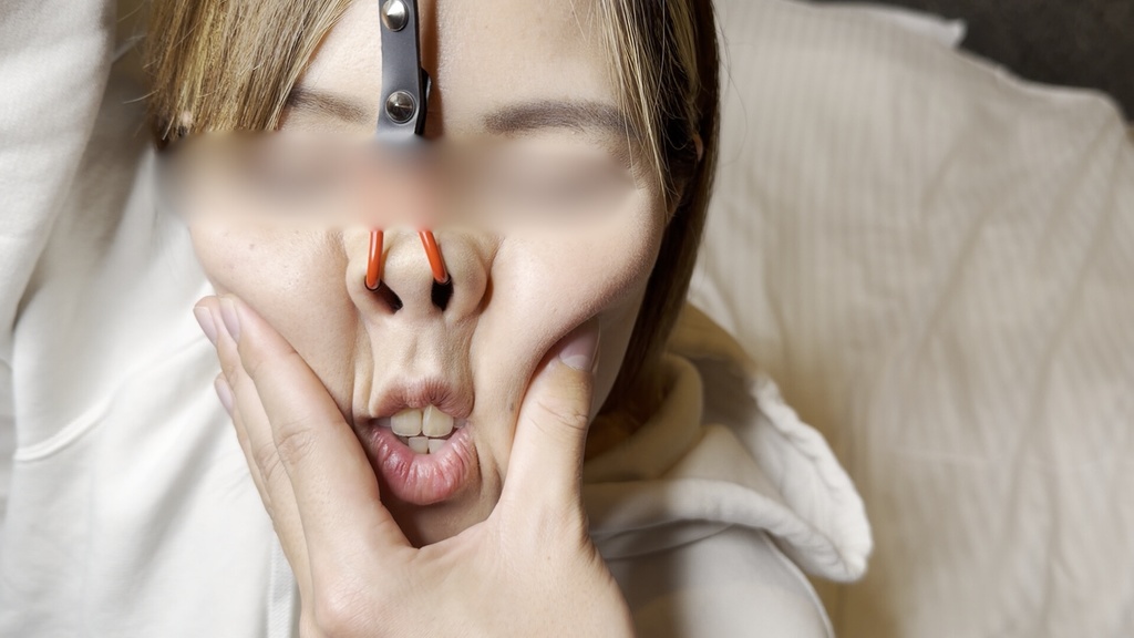 ミキさんに顔責め