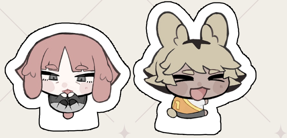 下空うさちゃん自立ミニアクリルスタンド