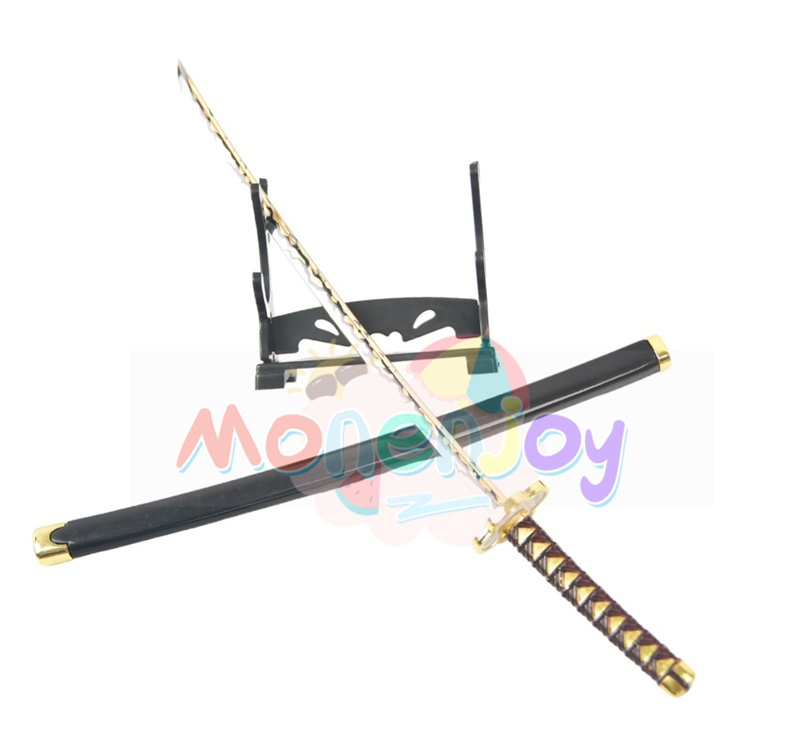 ミニチュア 日本刀 ミニ武器モデル ダイキャスト製 26cm レプリカ フィギュアスケート周辺道具 合金 装備アクセサリー 萌えグッズ 印象グッズ