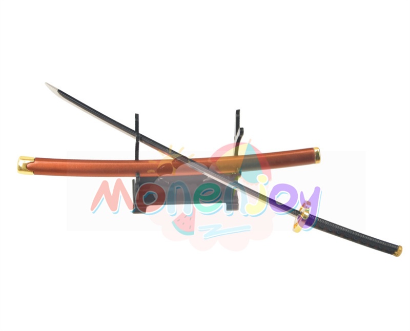 ミニチュア 日本刀 ミニ武器モデル ダイキャスト製 26cm レプリカ フィギュアスケート周辺道具 合金 装備アクセサリー 萌えグッズ 印象グッズ