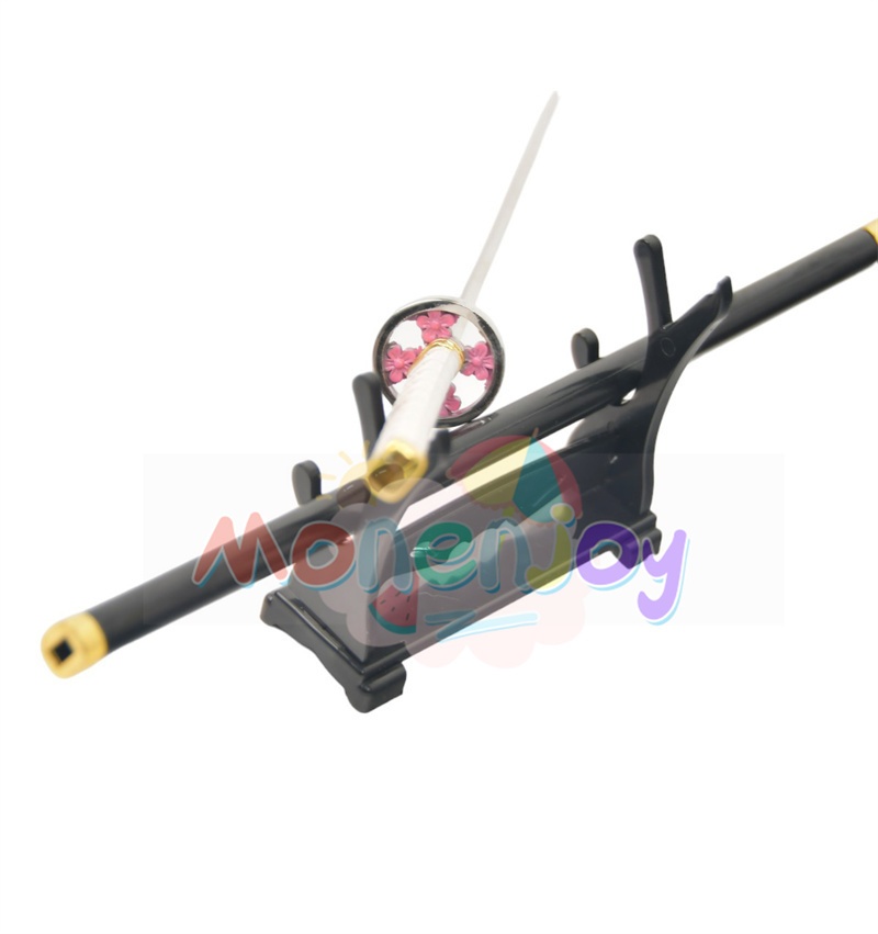 ミニチュア 日本刀 ミニ武器モデル ダイキャスト製 26cm レプリカ フィギュアスケート周辺道具 合金 装備アクセサリー 萌えグッズ 印象グッズ