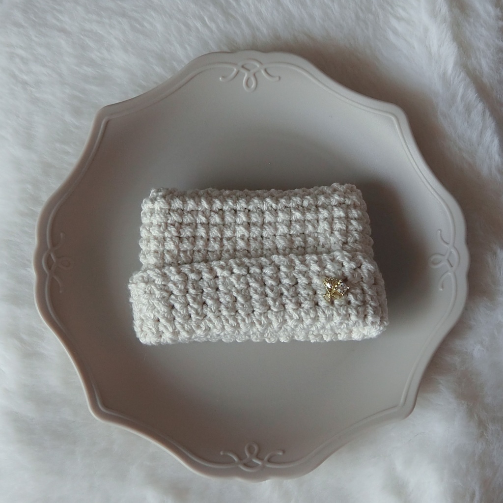 マリンカラーサマーニット帽子