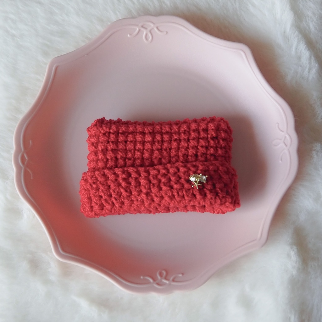 マリンカラーサマーニット帽子