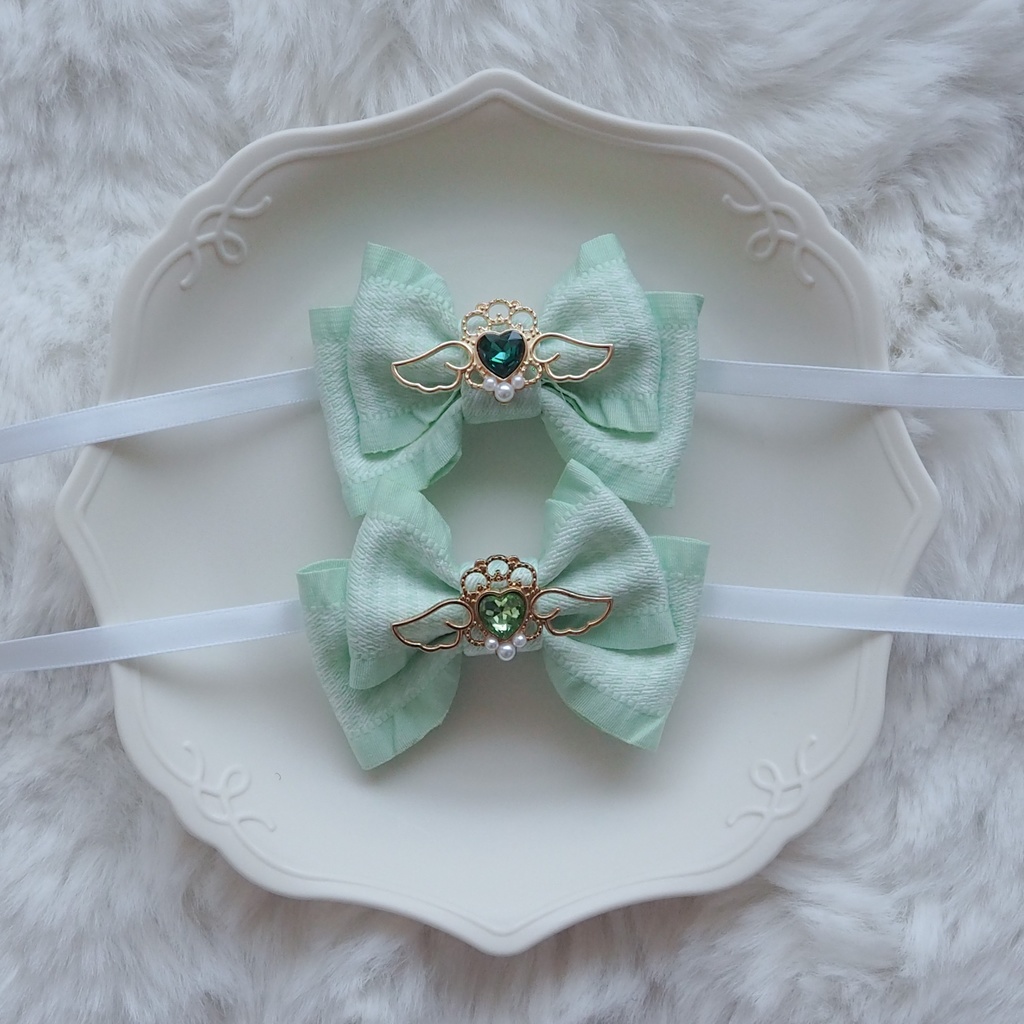 おしゃれおリボン(千鳥フリル)