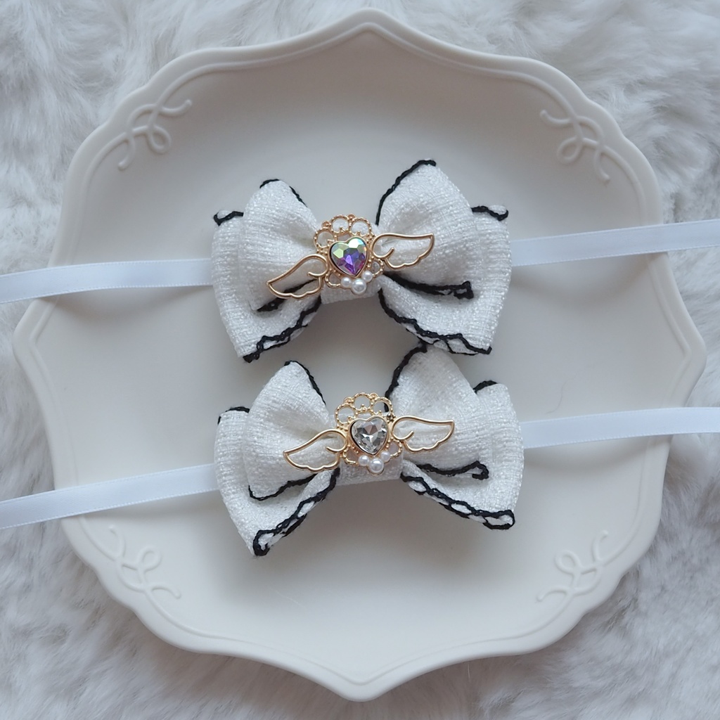 おしゃれリボン(チェック)