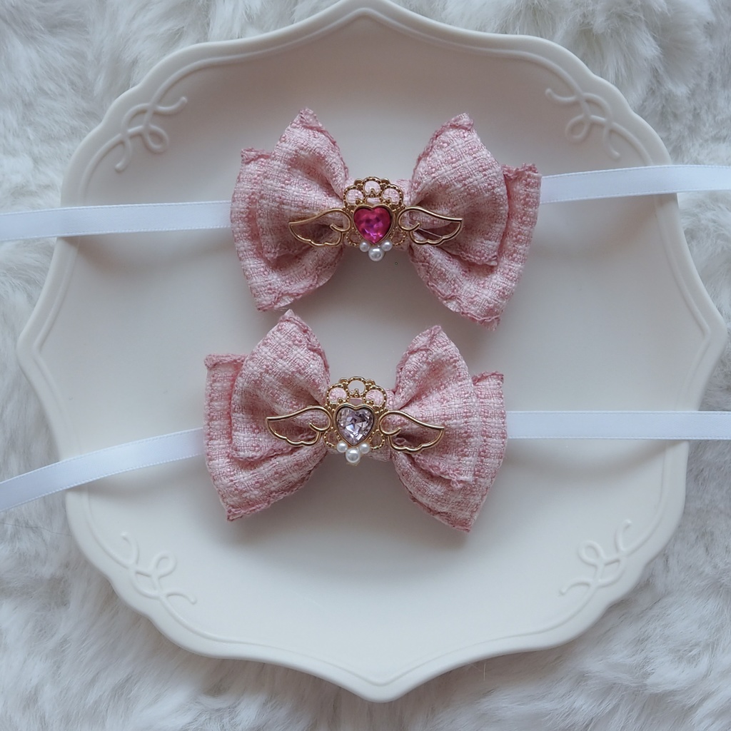 おしゃれリボン(チェック)