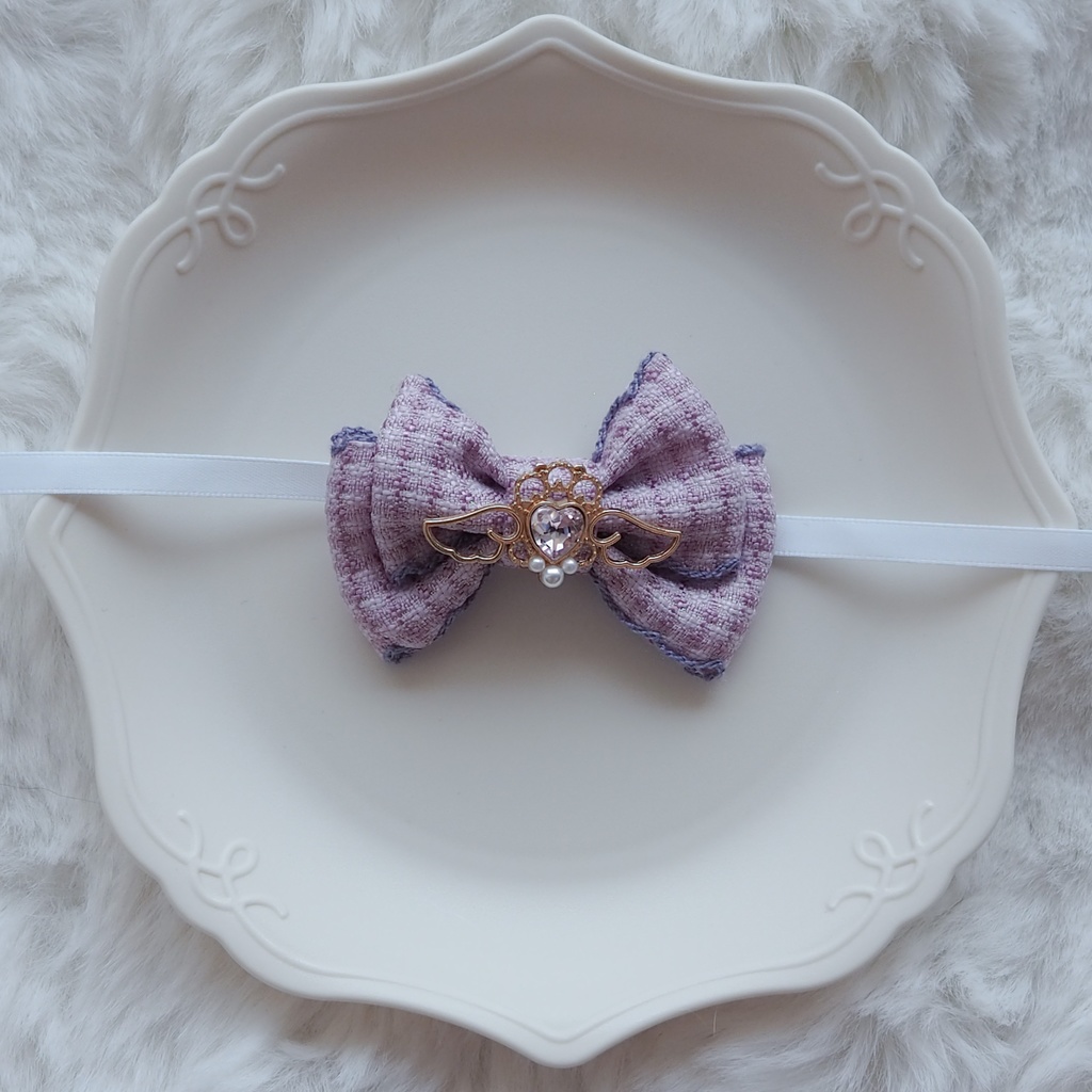 おしゃれリボン(チェック)