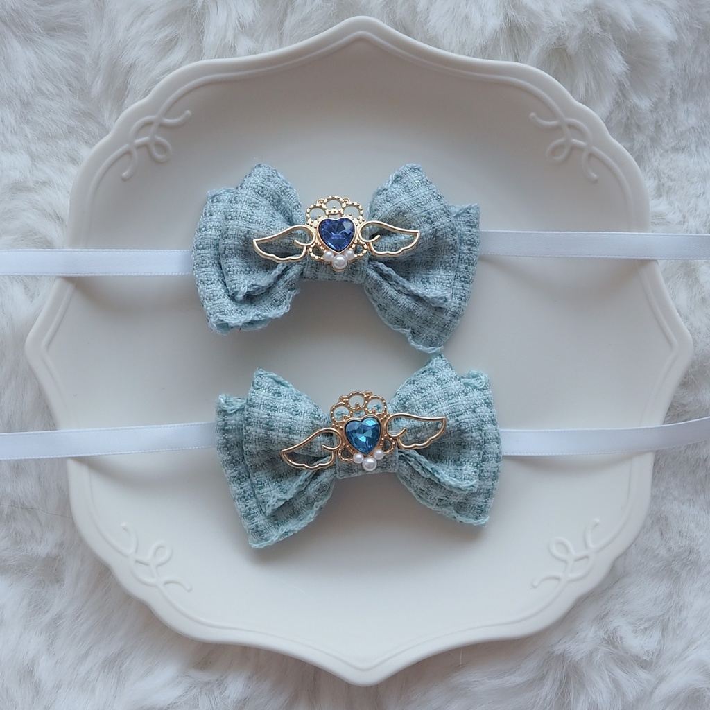 おしゃれリボン(チェック)