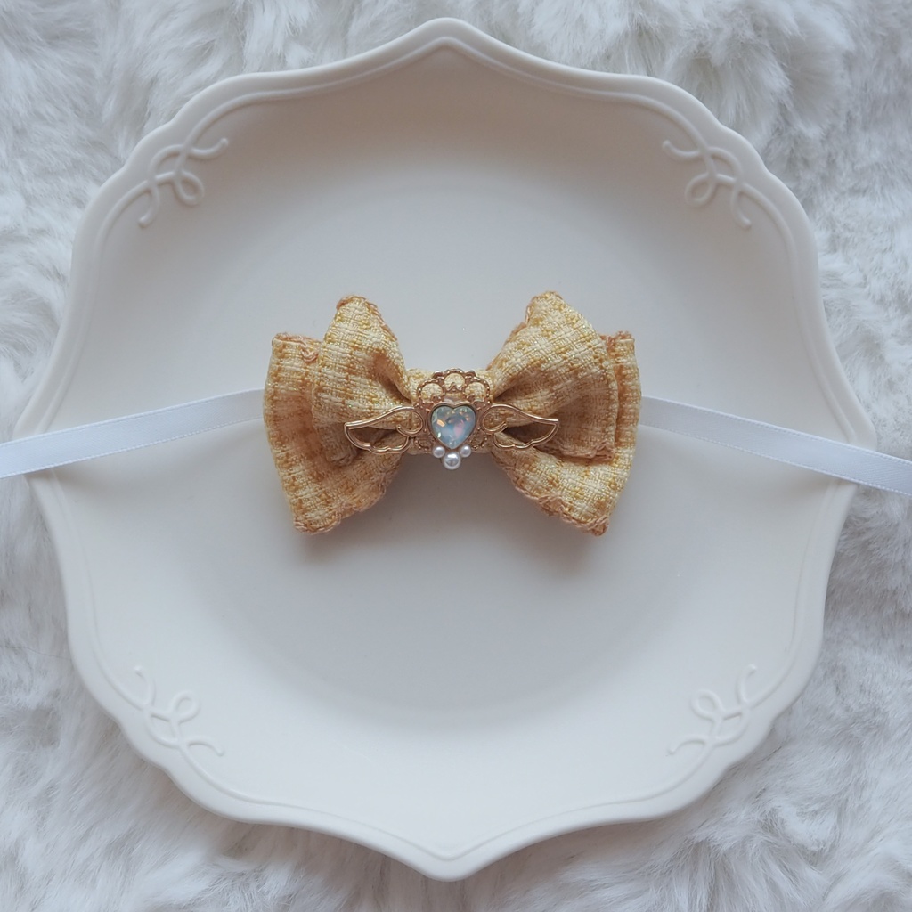 おしゃれリボン(チェック)