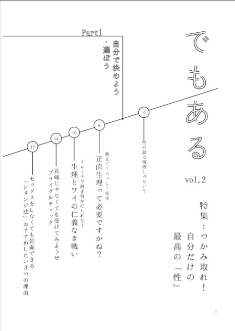 でもある Vol.2 つかみ取れ!自分だけの最高の「性」