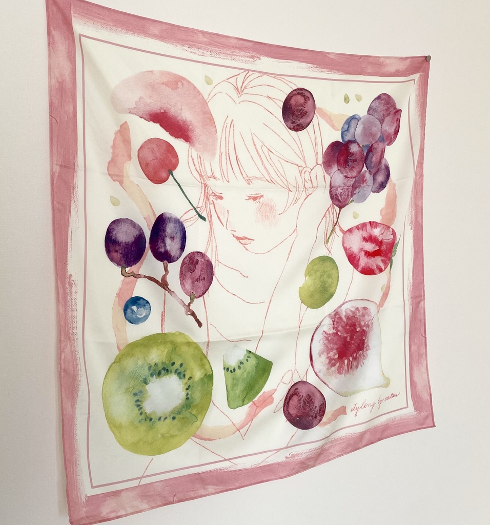 果物のスカーフ