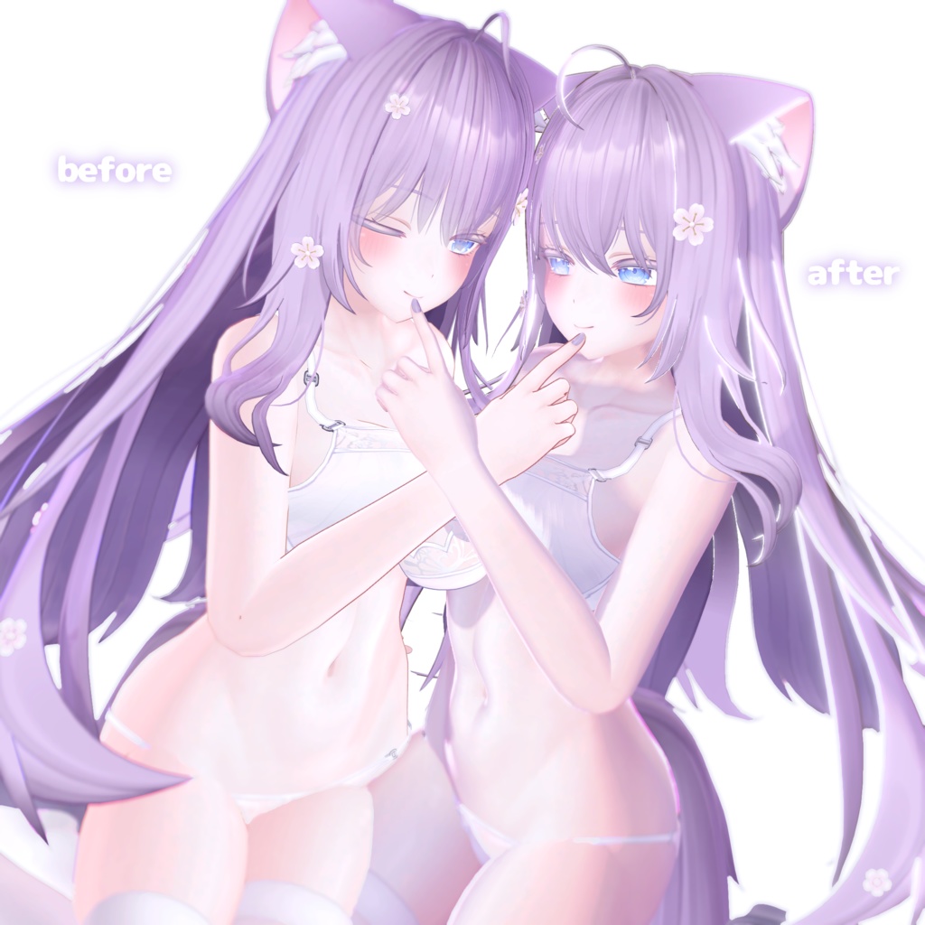 🫧Sugar Glow - LilToonマテリアルプリセット【汎用】