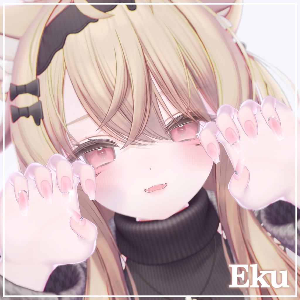 🫧Cotton Glow - Nail Tips【5アバター対応】