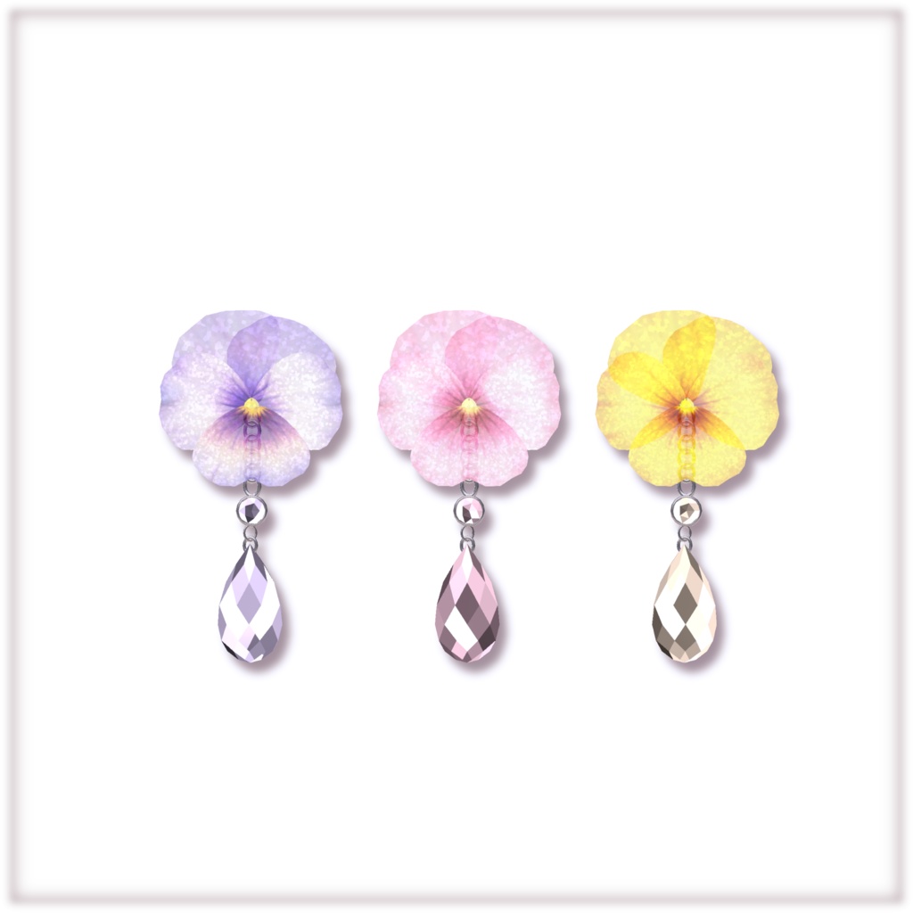 🫧Pansy Tear – Accessory