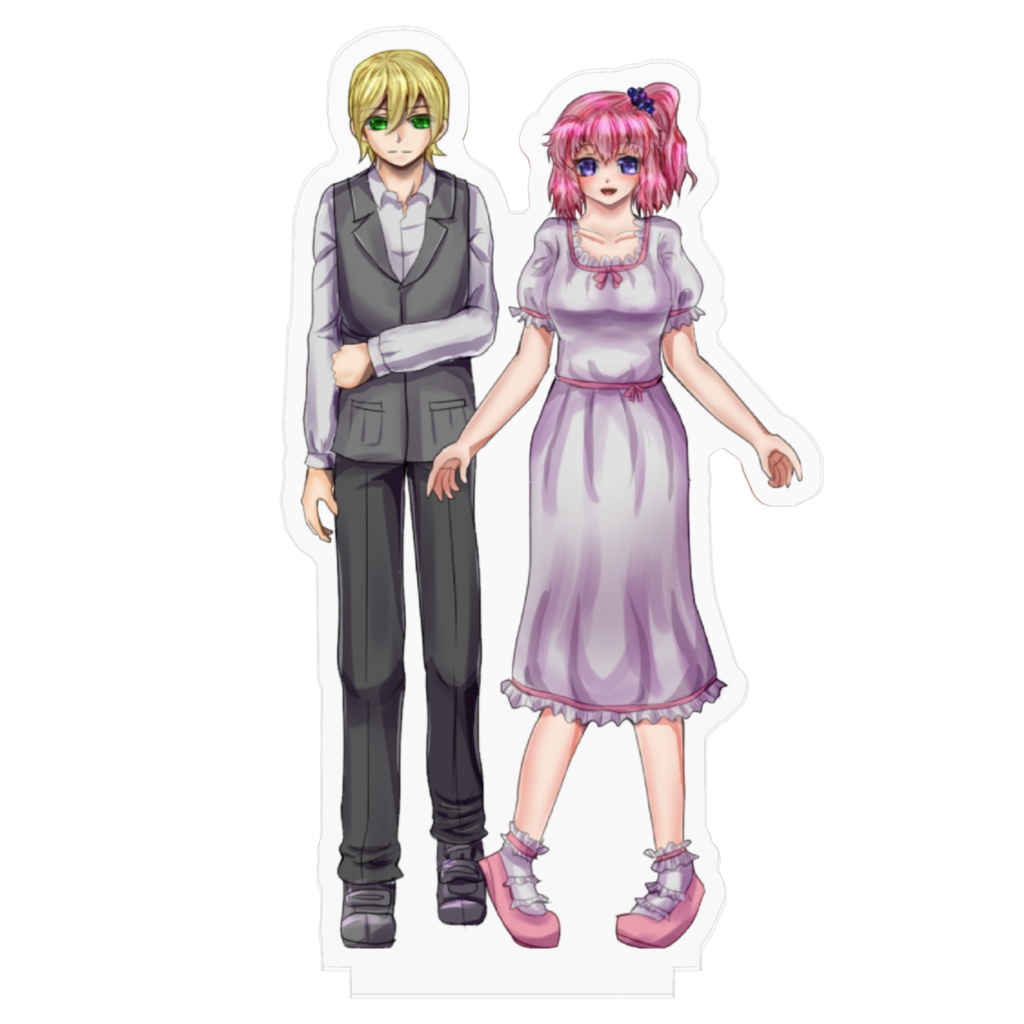 DreamOfGirl 純一×愛叶アクリルフィギュア