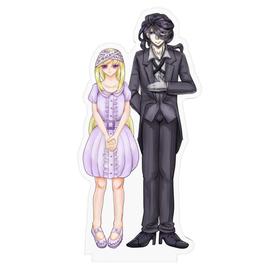 ベル&コルウス立ち絵アクリルフィギュア