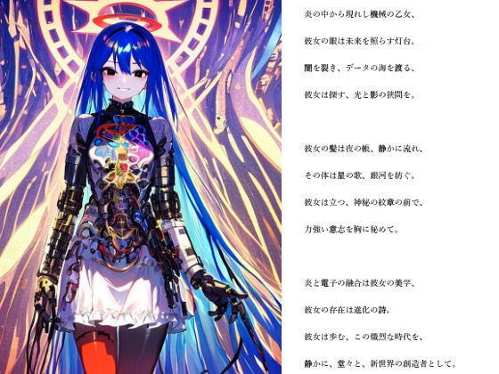 AI絵本「psychedelic illusion ~幻覚幻想物語~」