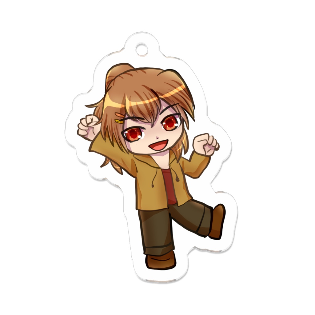 有夢（白き部屋はバームクーヘンの香りがするのか？）アクリルキーホルダー