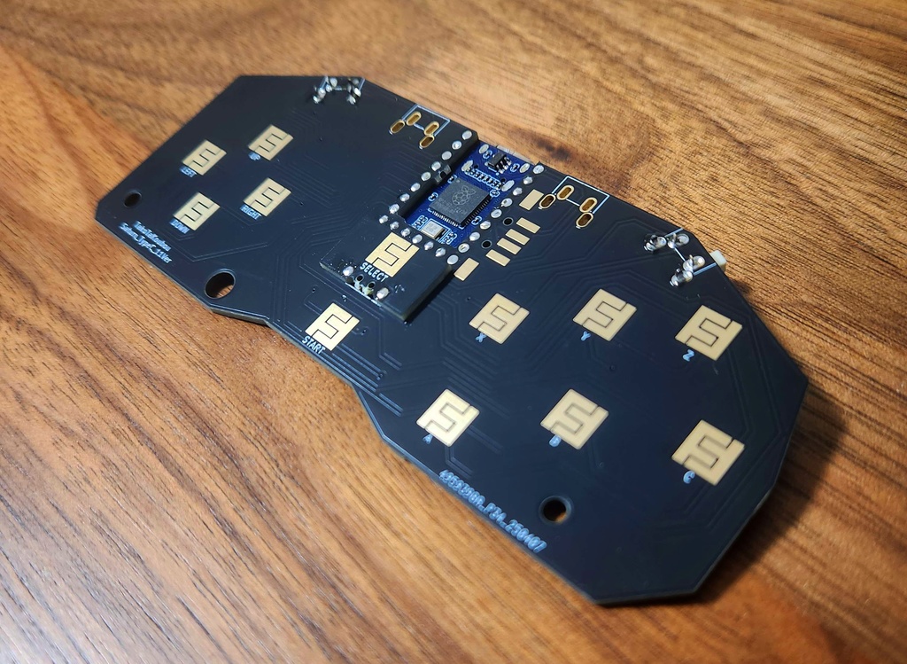 GP2040使用 サターンコントローラーUSBtypeC化基板