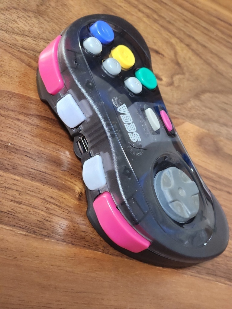 GP2040使用 サターンコントローラーUSBtypeC化基板