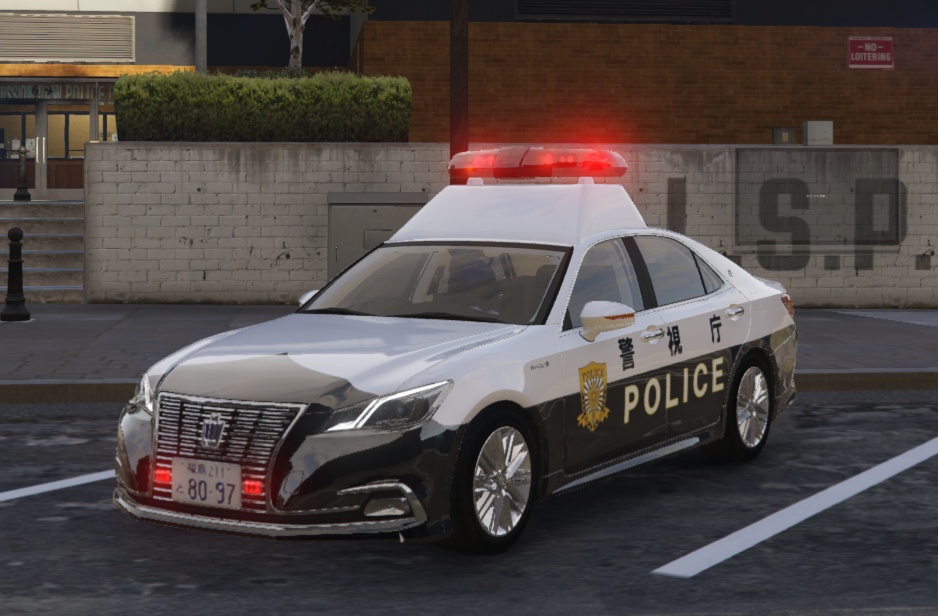 [GTA5 FiveM] トヨタ210系ロイヤル昇降機あり パトカー MOD