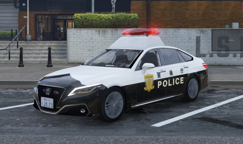 [GTA5 FiveM] トヨタ220系昇降機あり パトカー MOD
