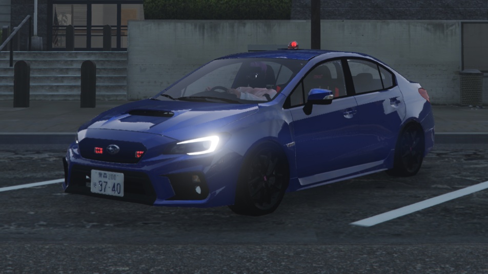 [GTA5 FiveM] SUBARU WRX S4 覆面パトカー MOD