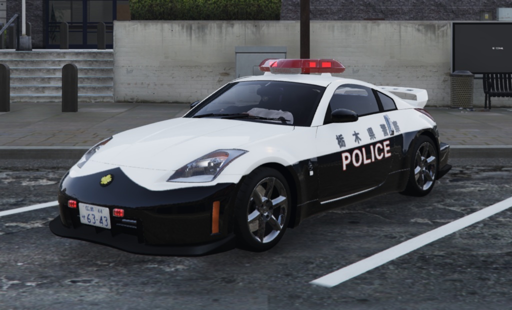 [GTA5 FiveM] 日産Z33 パトカー MOD