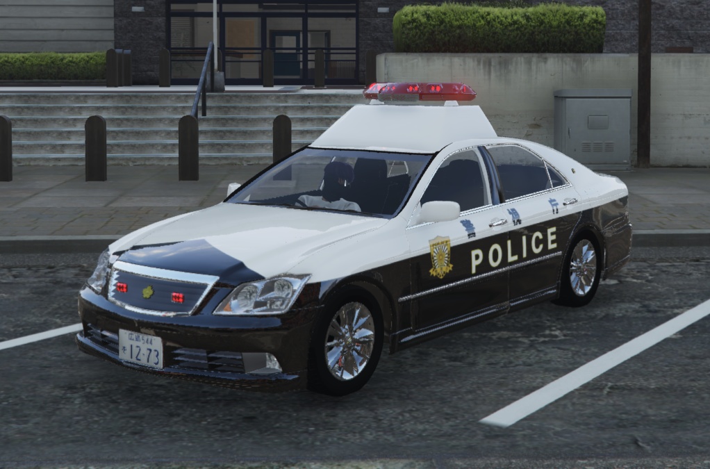 [GTA5 FiveM] トヨタ180系昇降機あり パトカー MOD