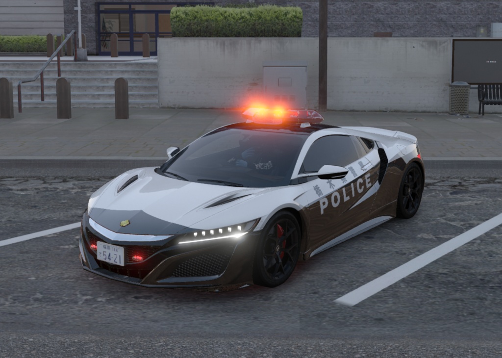 [GTA5 FiveM] ホンダNSX パトカー MOD