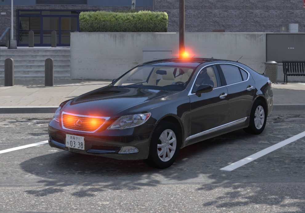 [GTA5 FiveM] LEXUS LS460 パトカー MOD