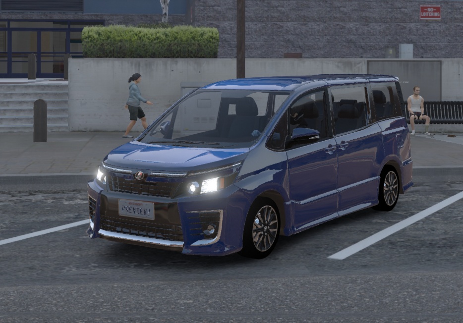 [GTA5 FiveM] トヨタ VOXY MOD