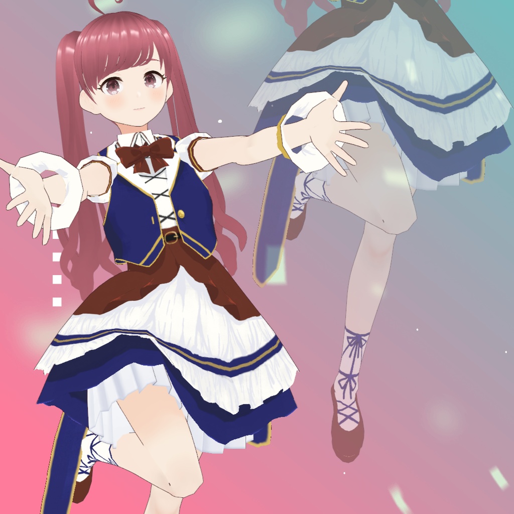 【VRoid】アイドル衣装