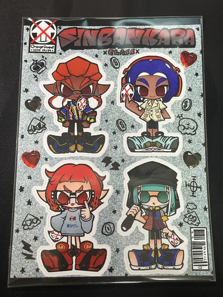 新バンカラクラスクリアシールシート