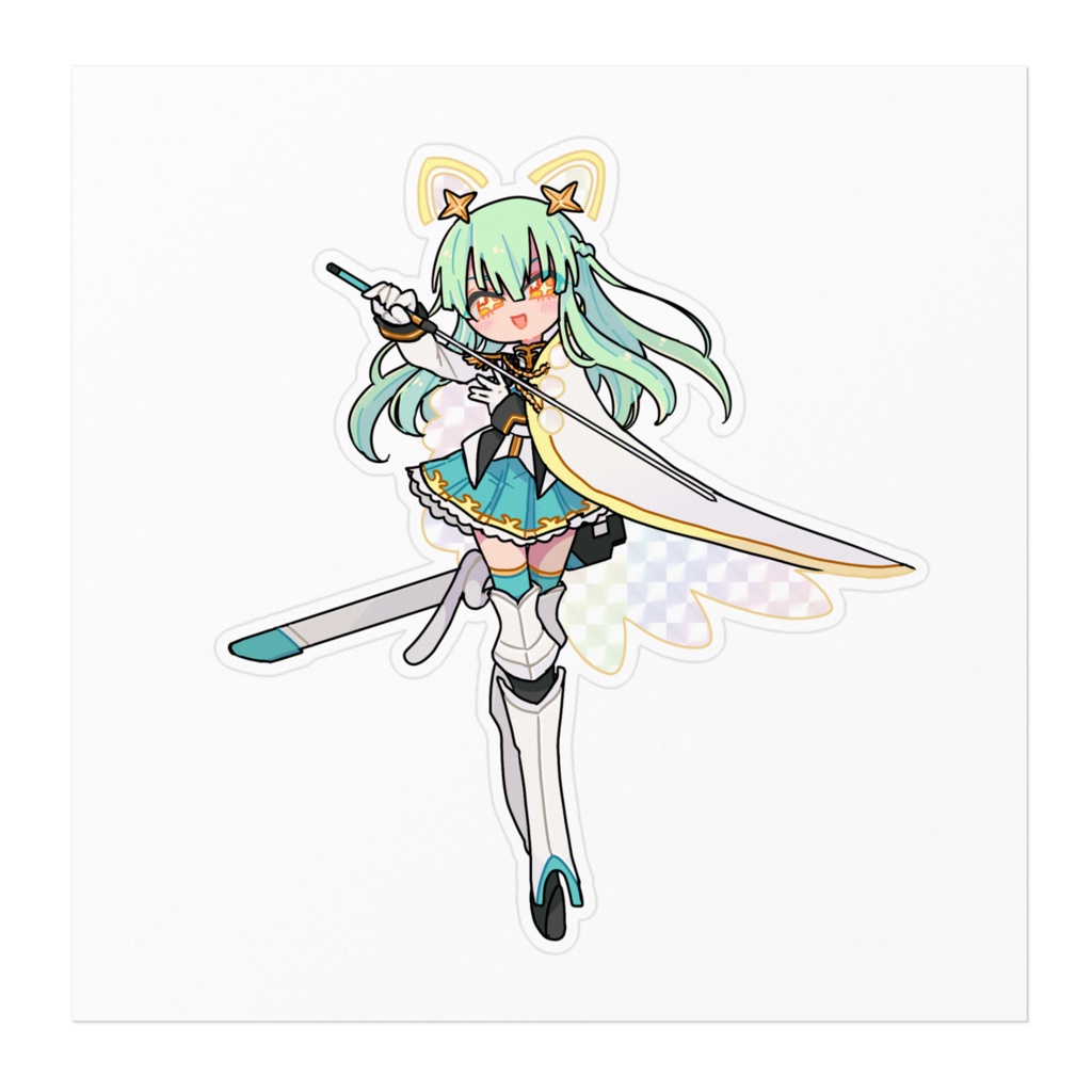 ニコリカニコカ 離天宮まはる ステッカー